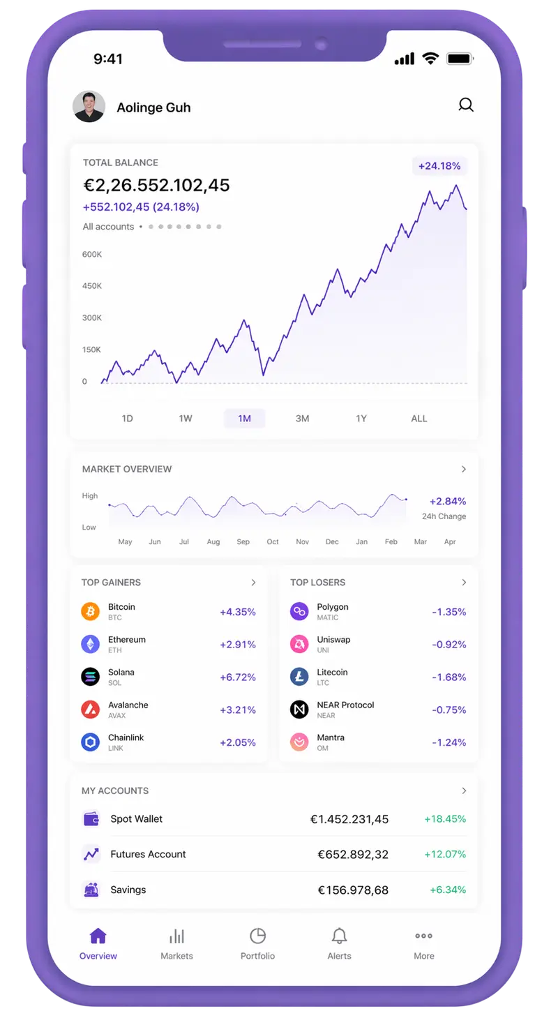 Nantivance trading app